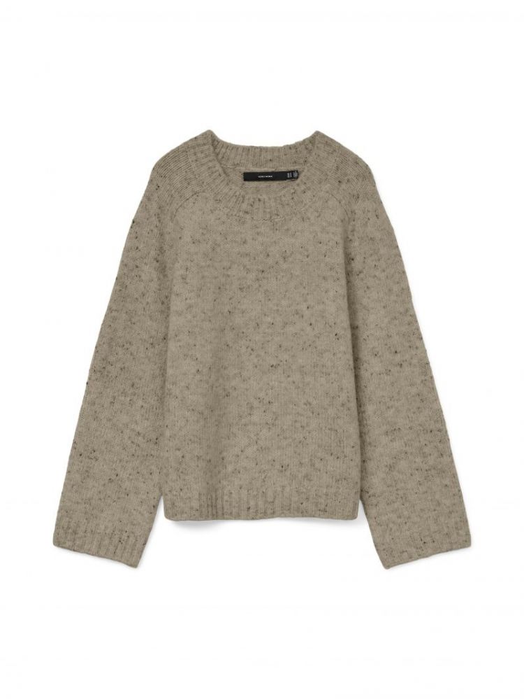VMINGRID LS O-NECK PULLOVER BO 192623001 Silve
