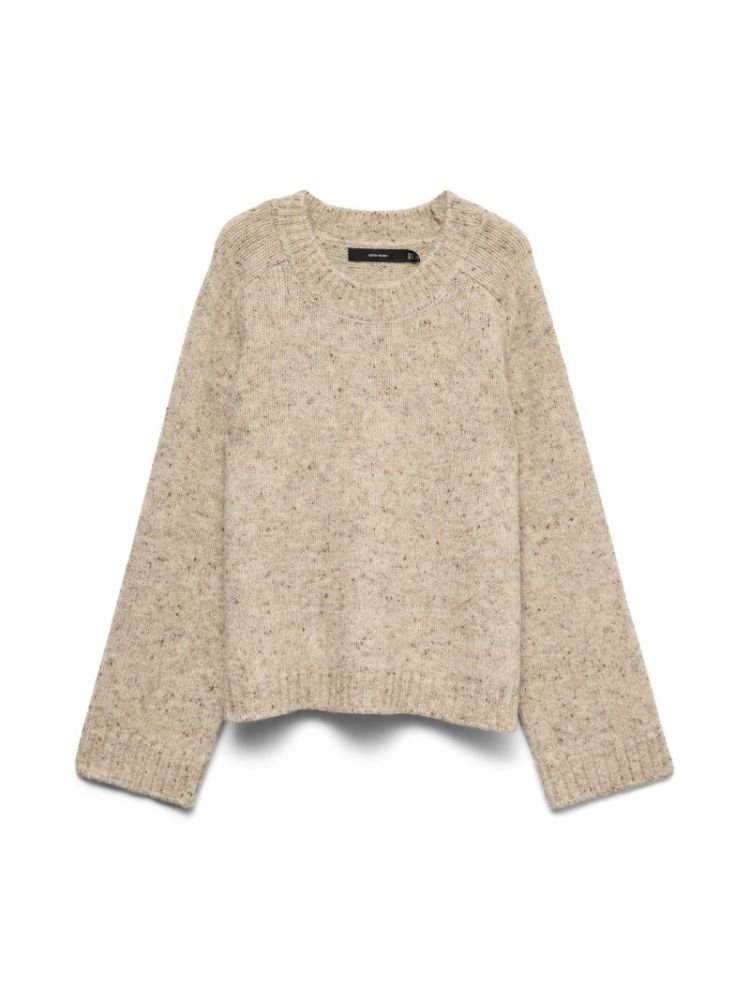 VMINGRID LS O-NECK PULLOVER BO 192623001 Silve