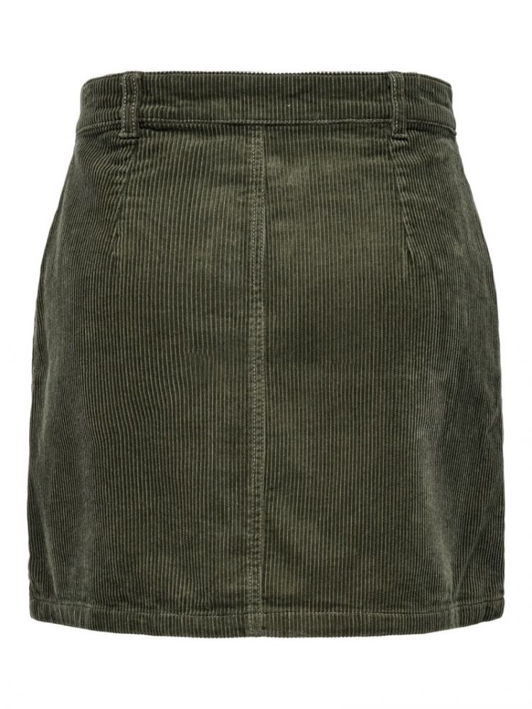 JDYSHIRAZ CORDUROY SKIRT PNT D 193783 Forest N