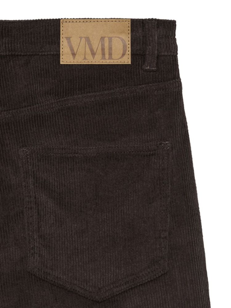 VMTESSA HR WIDE CORDUROY PANTS 297957 Chocolat