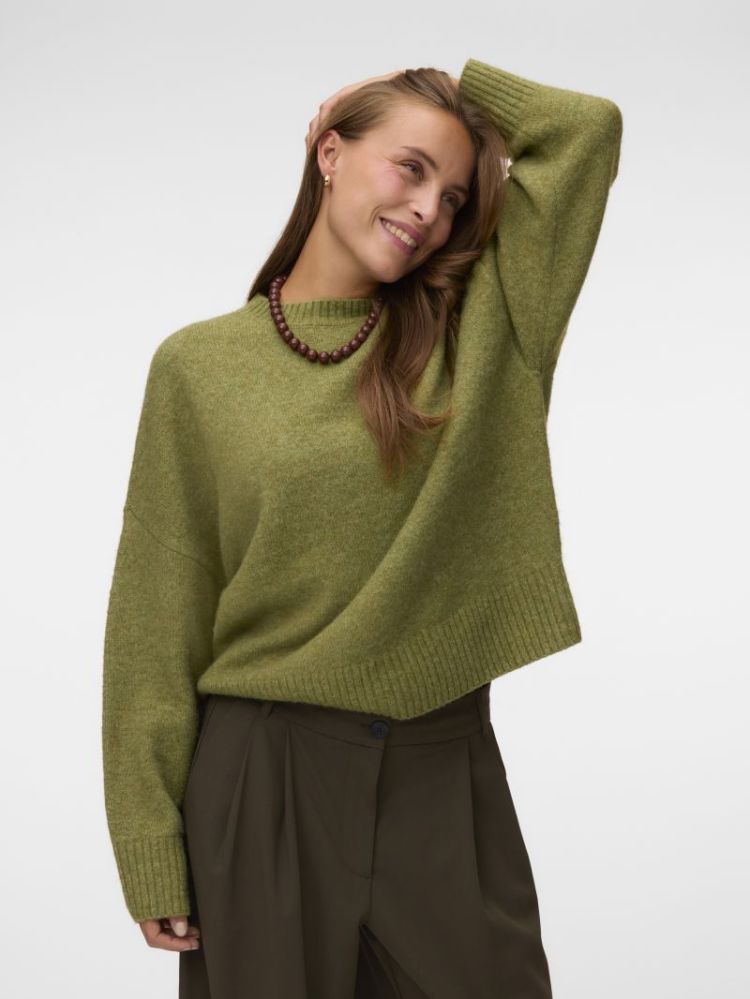 VMBOOM LS O-NECK PULLOVER GA N 306803001 Sphag