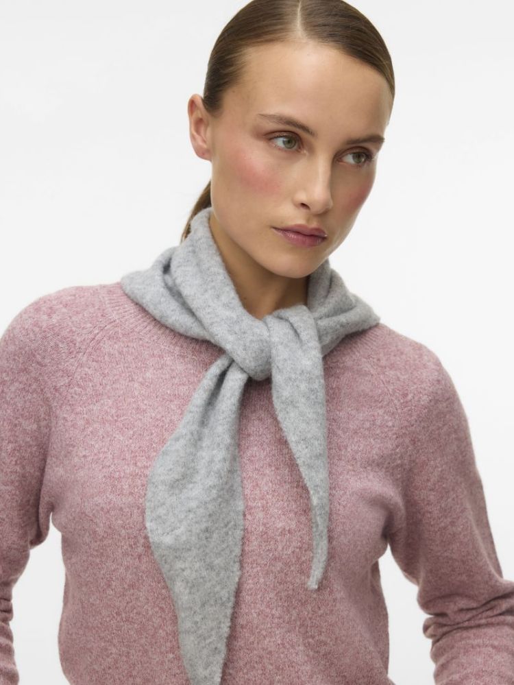 VMLINA SMALL TRIANGLE SCARF NO 178994 Light Gr