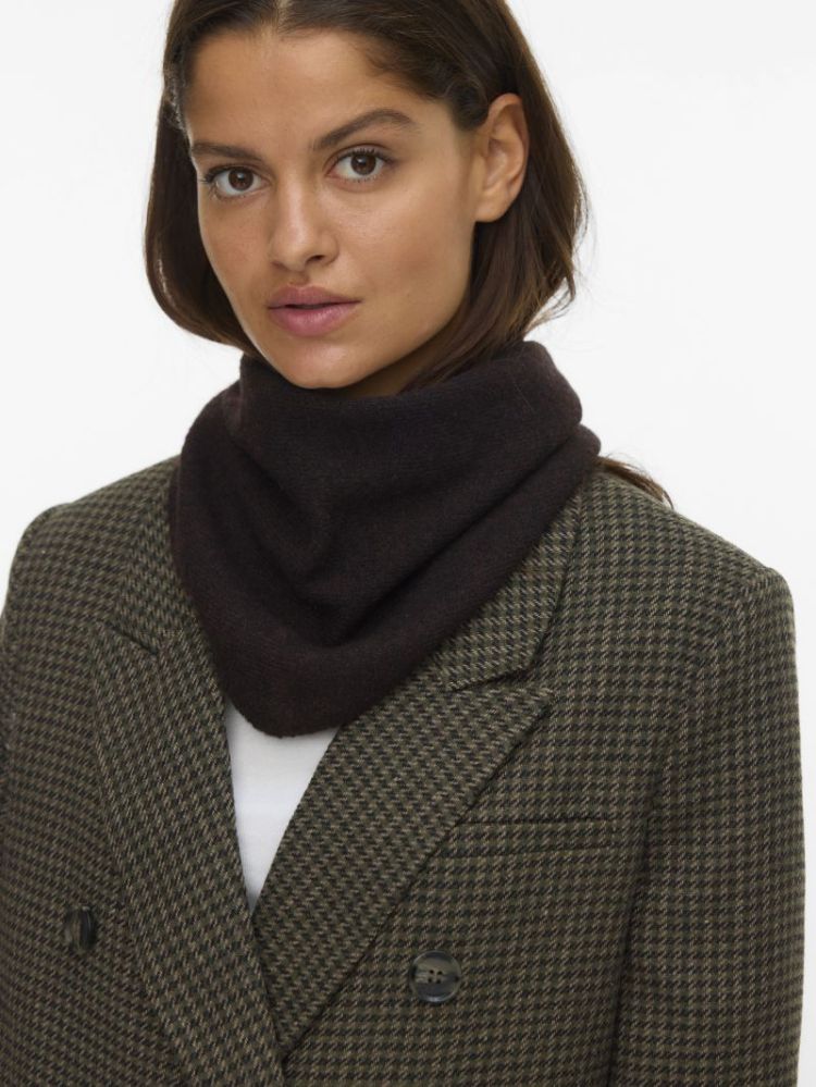 VMLINA SMALL TRIANGLE SCARF NO 297957001 Choco