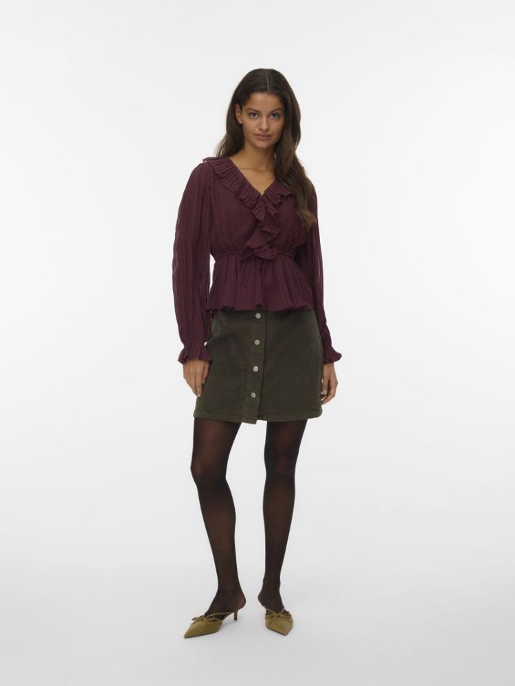 VMETTA HR SHORT CORD SKATER SK 186323 Forest N