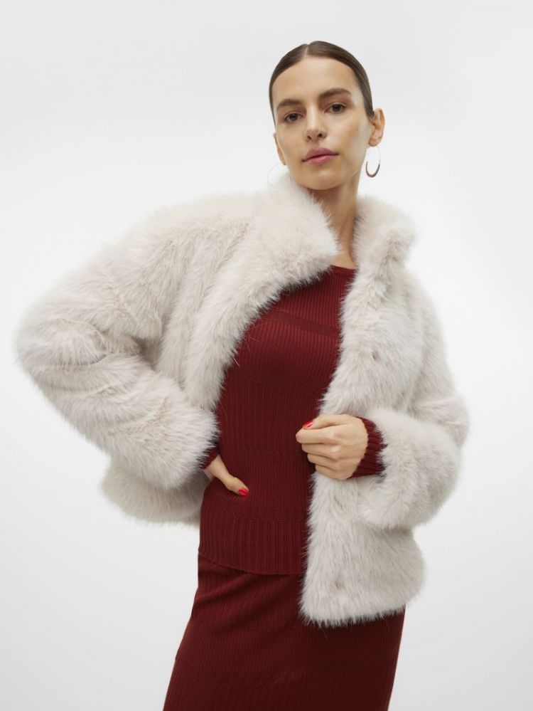 VMMONROE SHORT JACKET NOOS 175626 Oatmeal