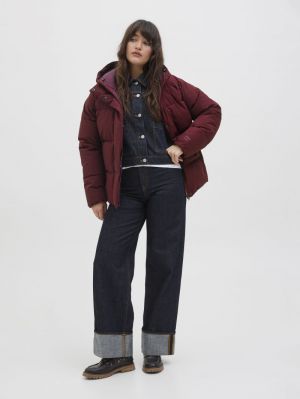 JXGLOBAL PUFFER JACKET OTW ACT 177105 Cabernet