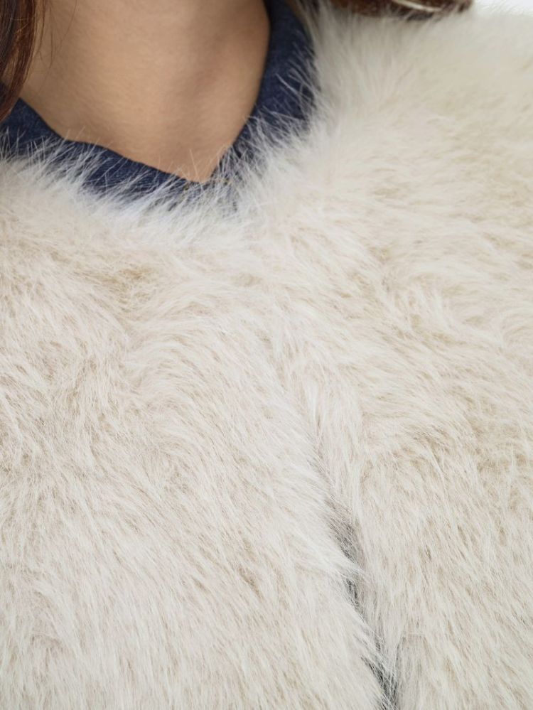 JDYORA FAUX FUR WAISTCOAT OTW  180083 Birch