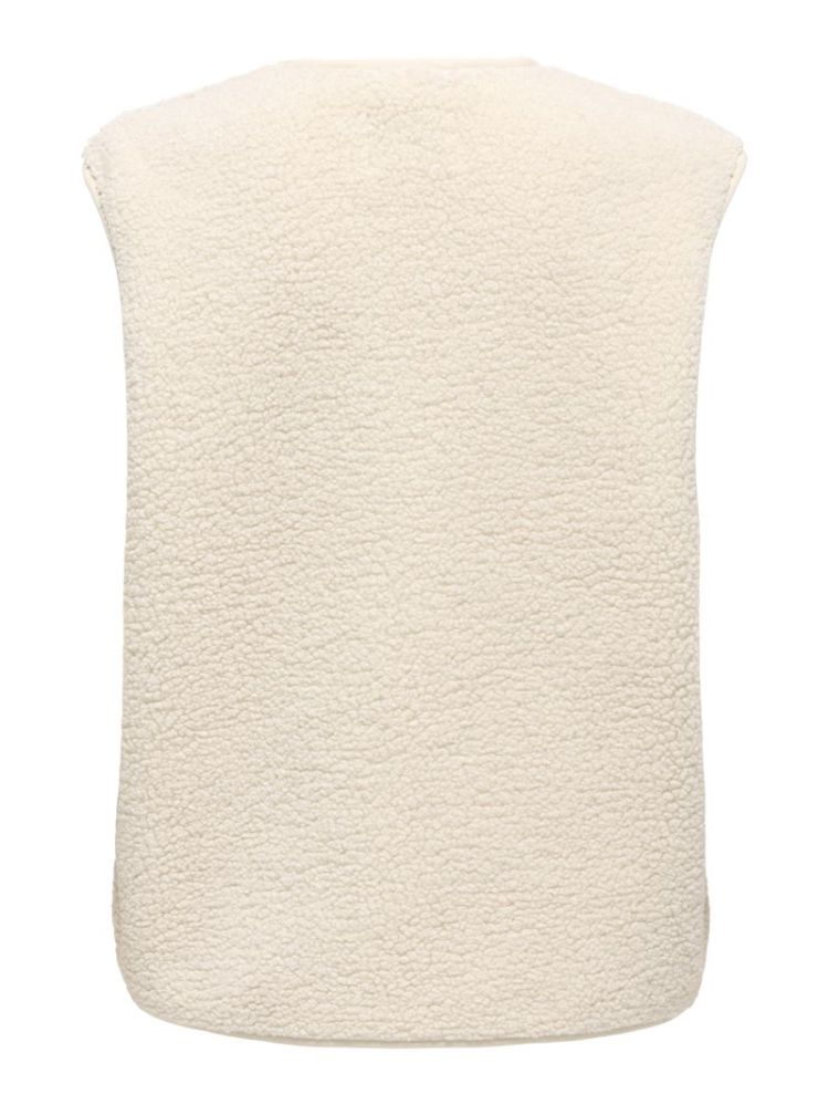 JDYSIMINA TEDDY WAISTCOAT OTW 189959 Pumice S