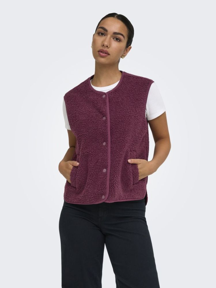 JDYSIMINA TEDDY WAISTCOAT OTW 193785 Windsor