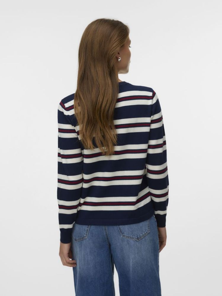 VMSILJE LS O-NECK PULLOVER NOO 188780001 Navy