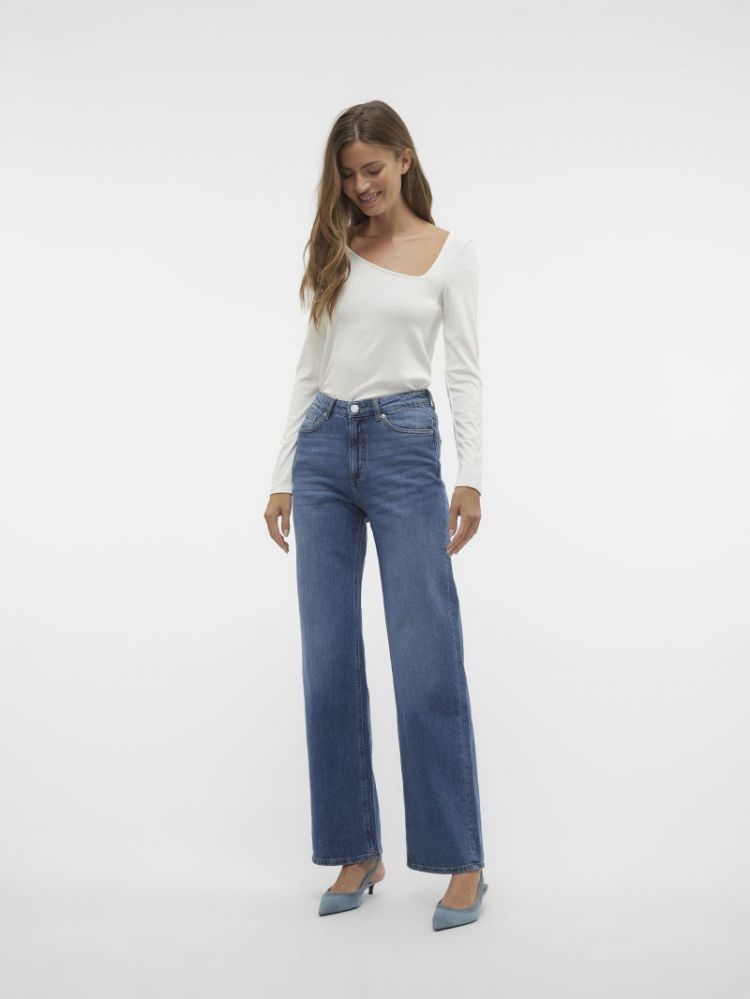 VMTESSA HR WIDE JEANS RA380 GA 178001 Medium B