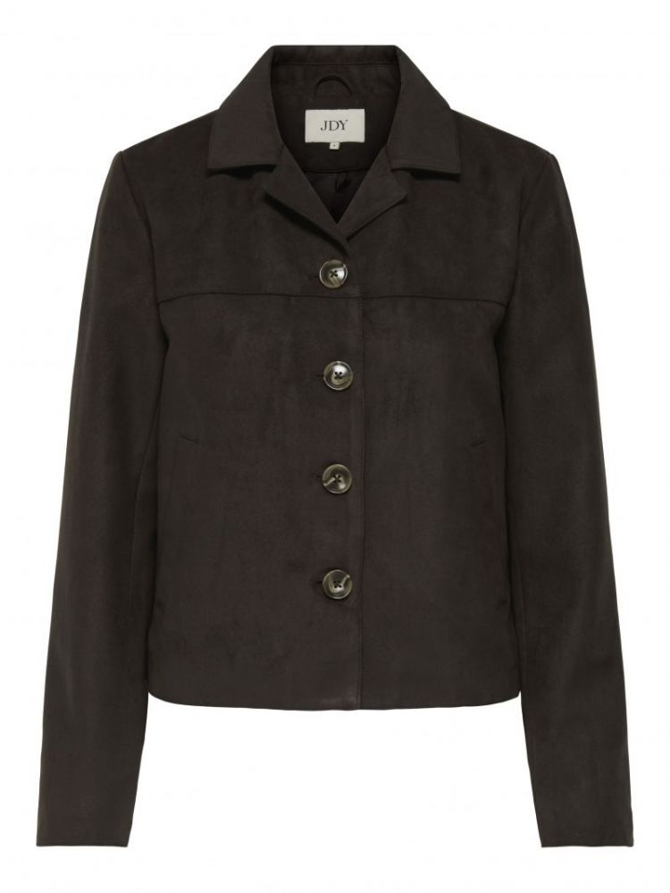 JDYNICO FAUX SUEDE JACKET OTW  244915 Chocolat