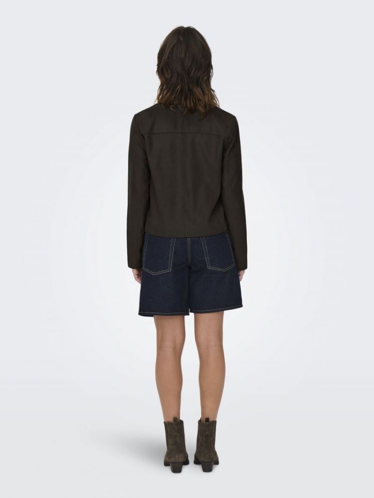 JDYNICO FAUX SUEDE JACKET OTW  244915 Chocolat
