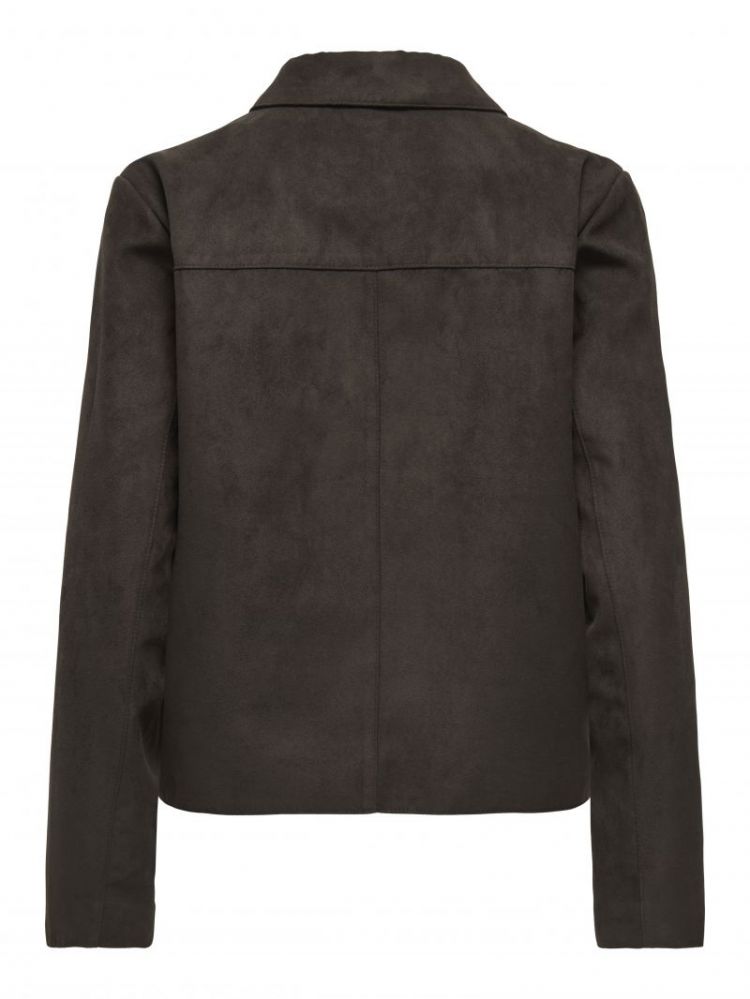 JDYNICO FAUX SUEDE JACKET OTW  244915 Chocolat