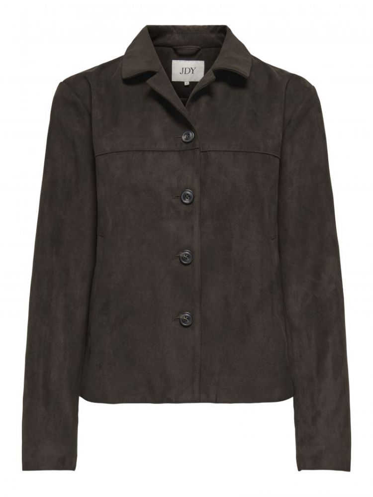 JDYNICO FAUX SUEDE JACKET OTW  244915 Chocolat