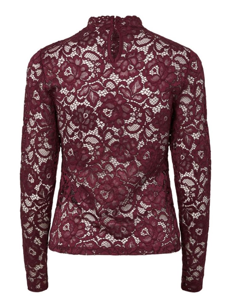 YASLACEY LS LACE TOP S. NOOS 190945 Port Roy