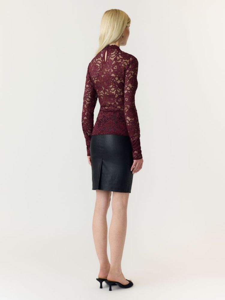YASLACEY LS LACE TOP S. NOOS 190945 Port Roy