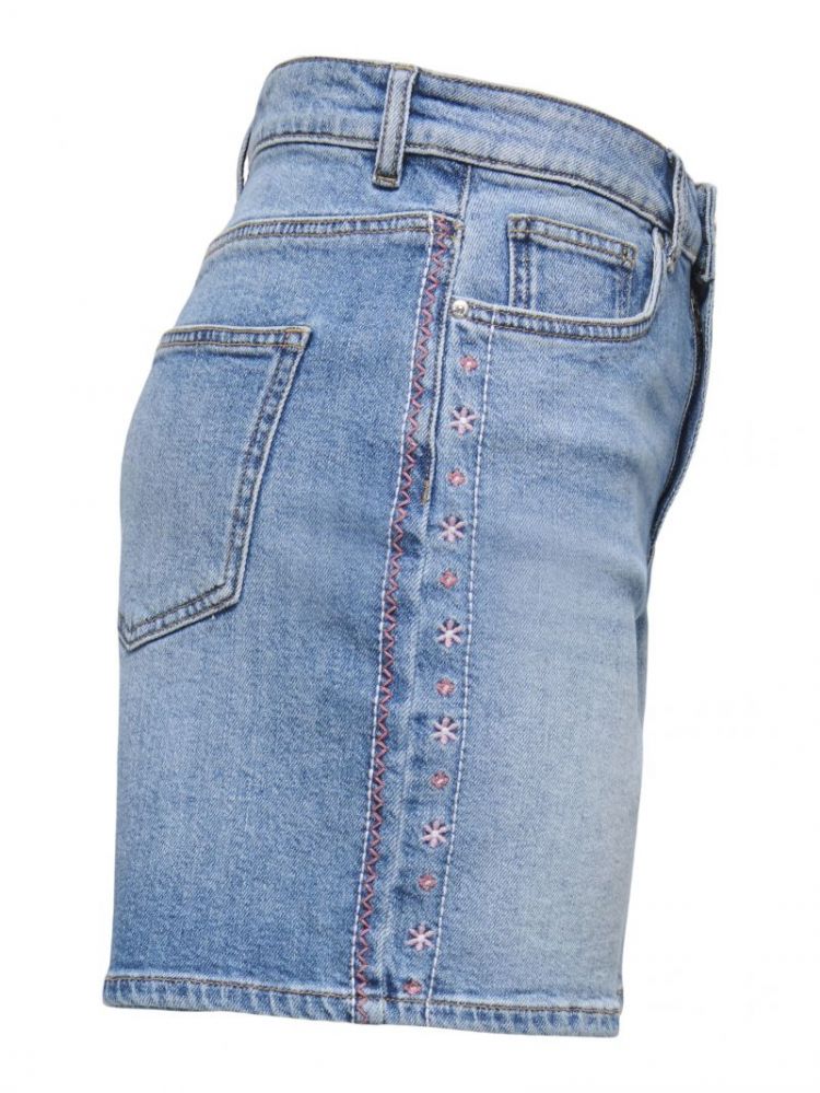 ONLJOSEPHINE STRET EMB DNM SHO 177934 Light Bl