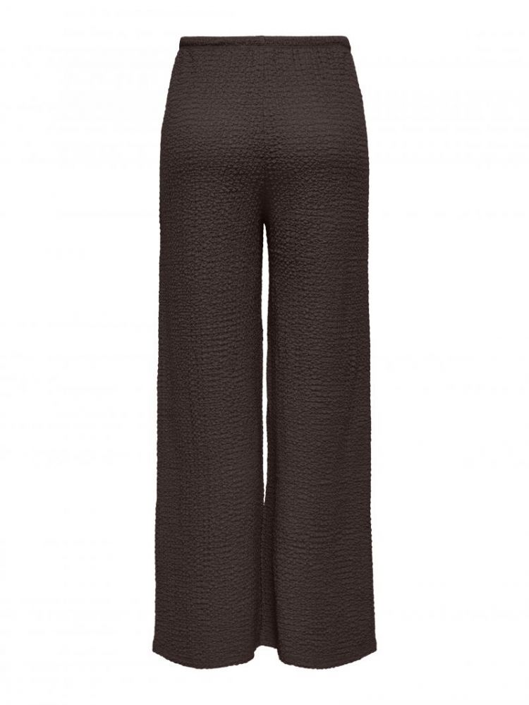 ONLERIKKA HW WIDE CRINKLE PANT 237375 Coffee B