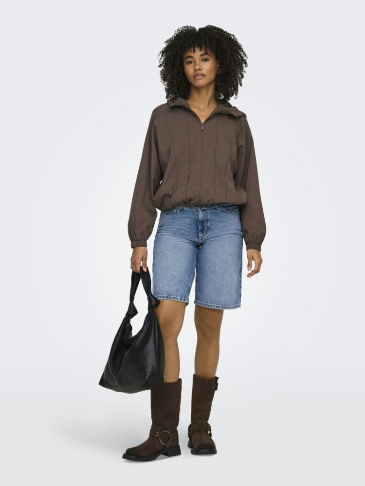 ONLLARA PIPING JACKET OTW 286415 Chocolat