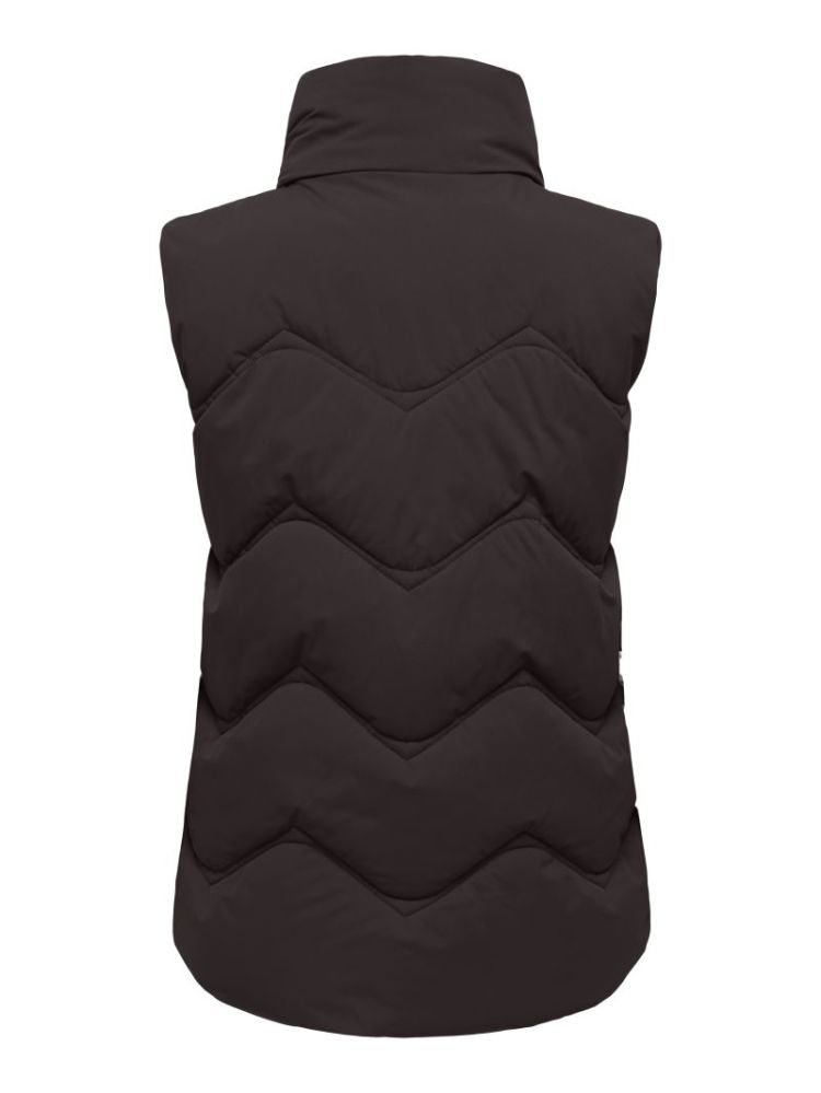 JDYPOWER SHORT WAISTCOAT OTW H 244915 Chocolat