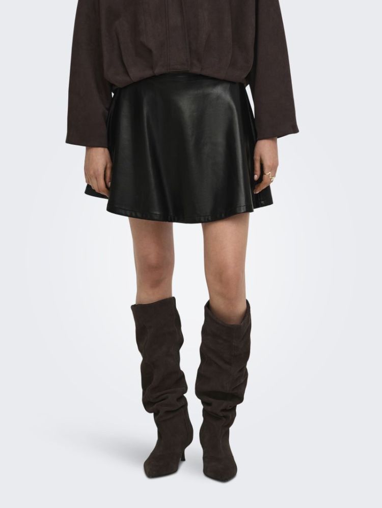 JDYKARLA LIFE SHORT SKIRT JRS 177911 Black