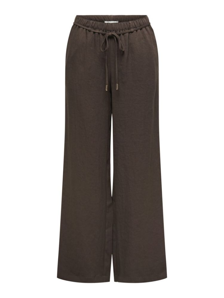 JDYFINN MW BELT WIDE PANT WVN 237375 Coffee B