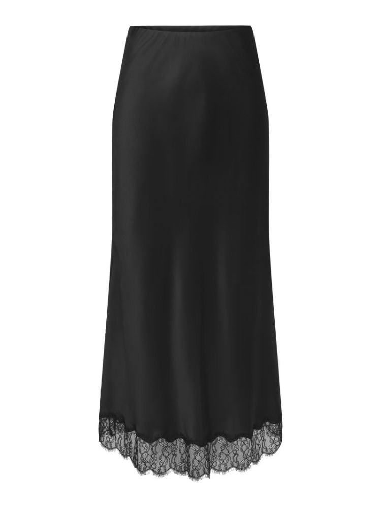 JDYCALLY MW MIDI SKIRT WVN 177911 Black