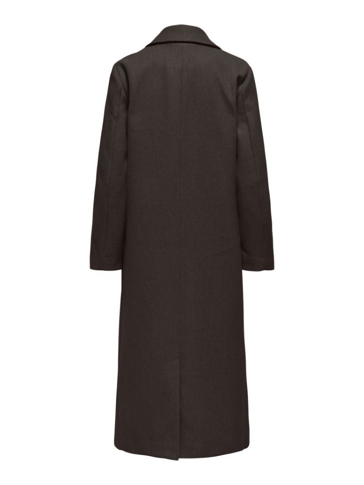 JDYVIOLA LIFE X-LONG COAT OTW  244915 Chocolat