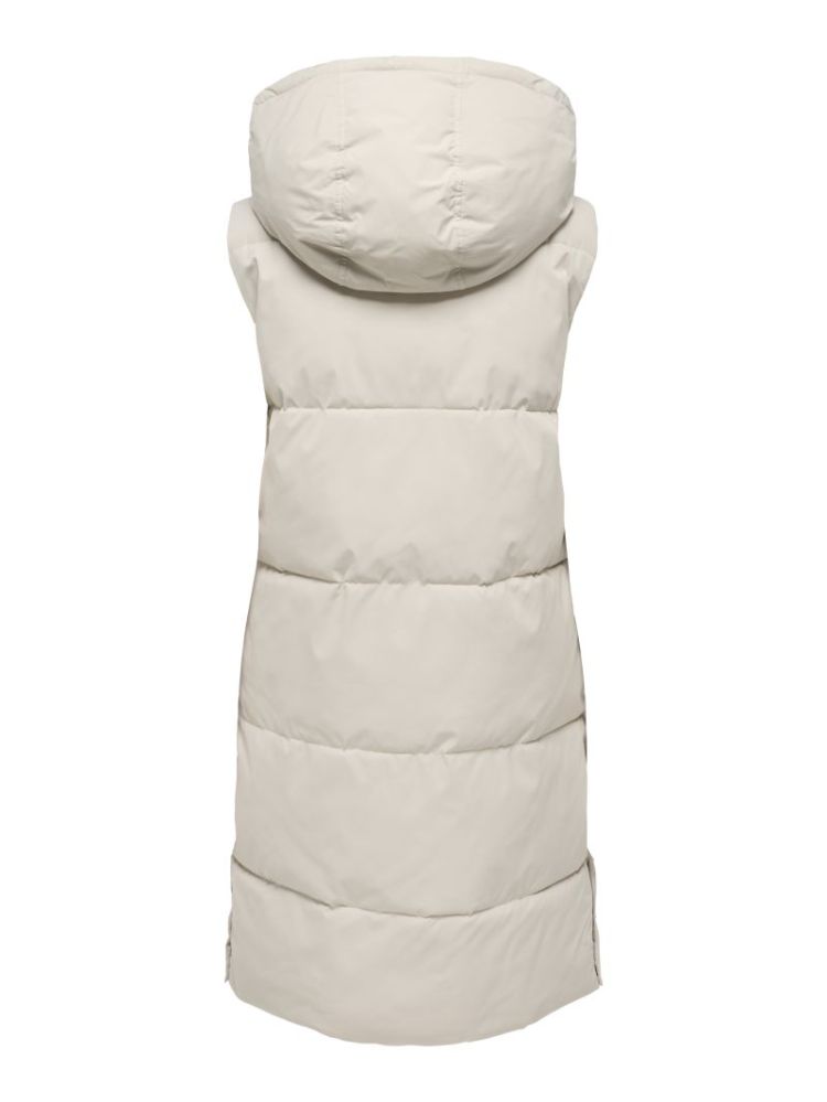 JDYBLAIR LONG HOOD WAISTCOAT O 264895001 Silve