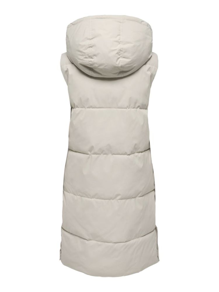 JDYBLAIR LONG HOOD WAISTCOAT O 264895001 Silve