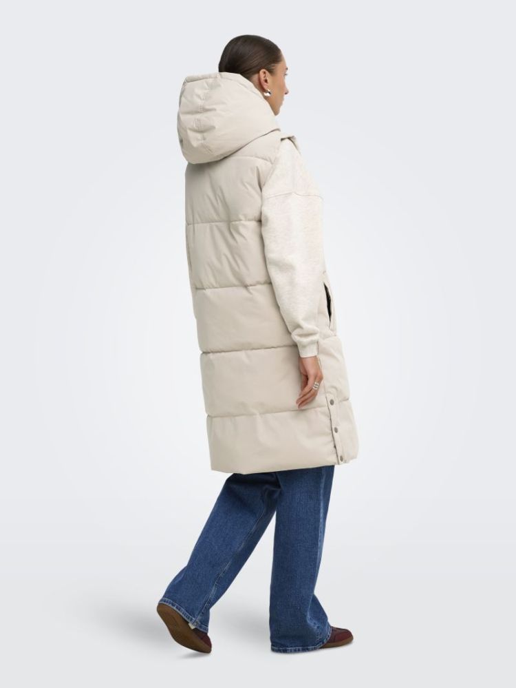 JDYBLAIR LONG HOOD WAISTCOAT O 264895001 Silve