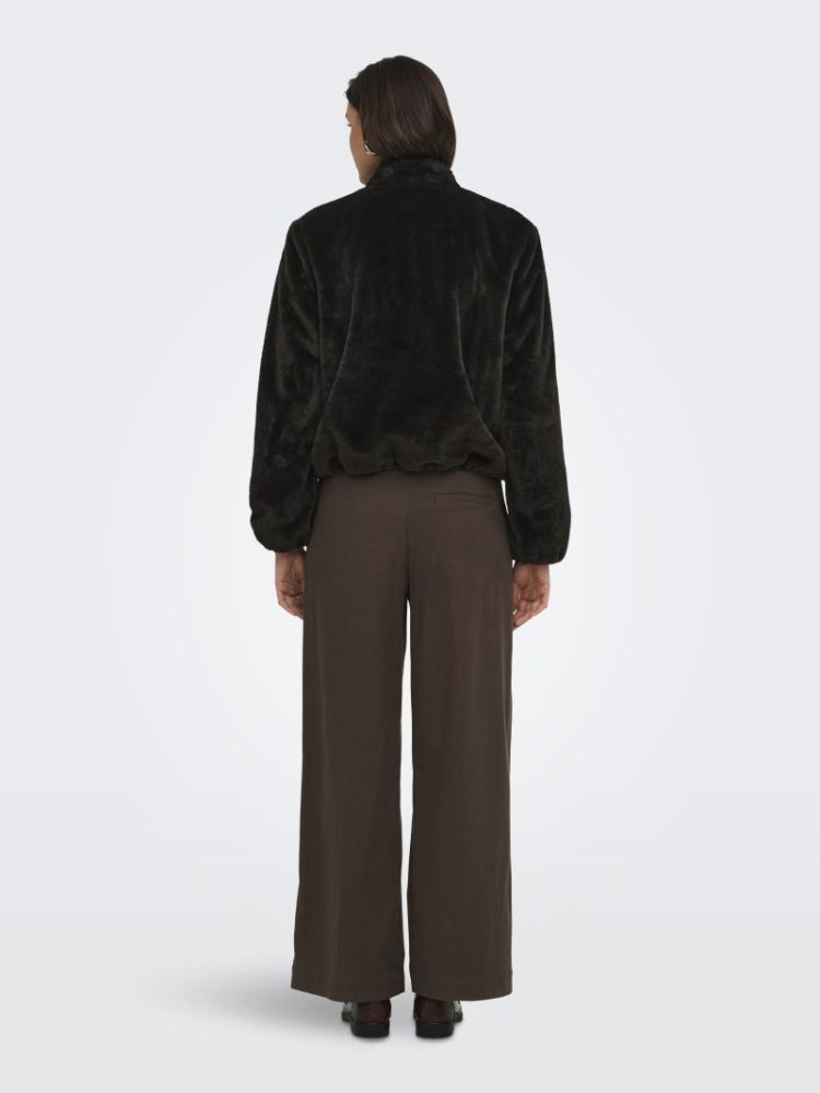 JDYMACY FAUX FUR BALLOON JACKE 244915001 Choco