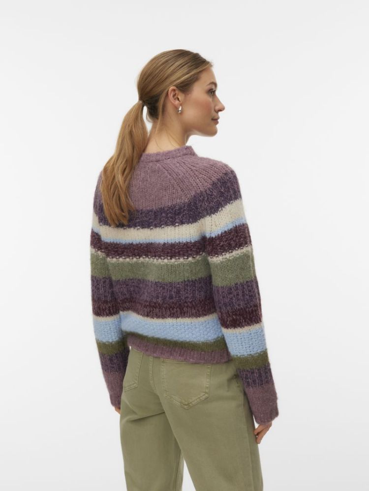 VMOSAKA LS HIGHNECK PULLOVER B 181684001 Cashm