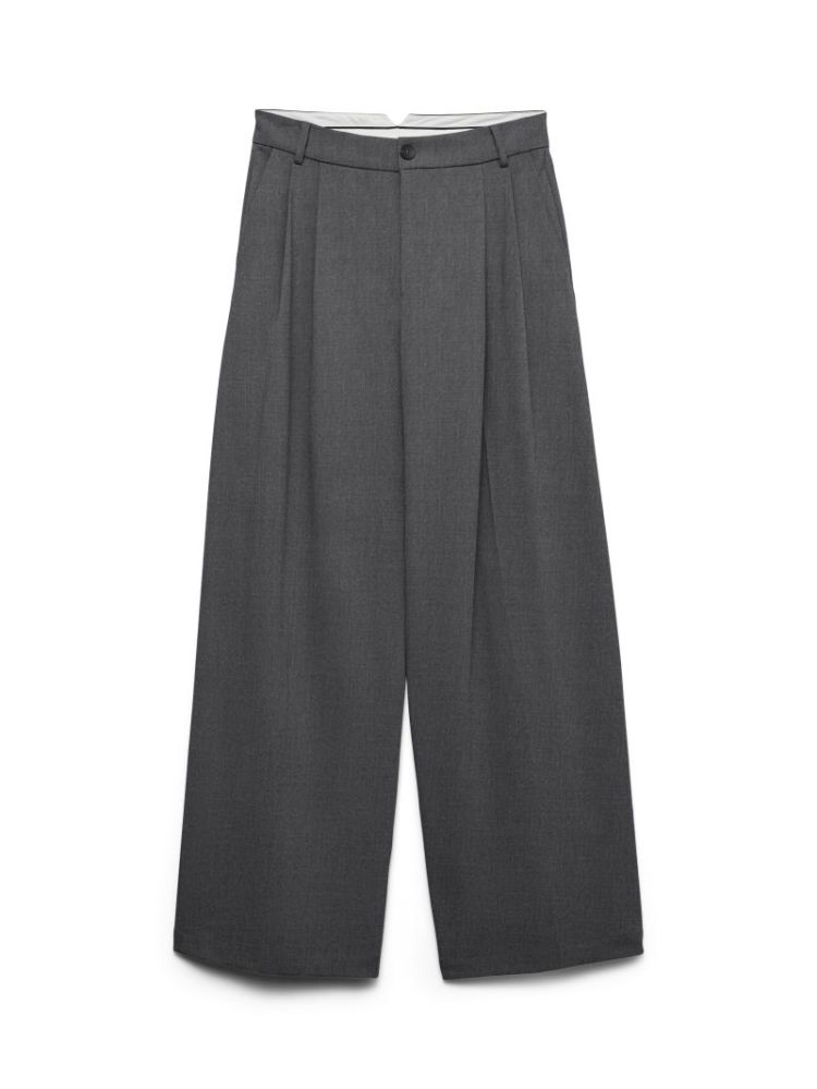VMSTELLA MW WIDE PLEAT PANT NO 178996 Dark Gre