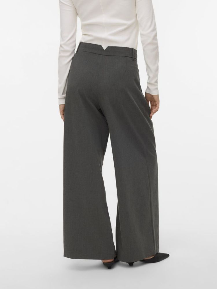 VMSTELLA MW WIDE PLEAT PANT NO 178996 Dark Gre
