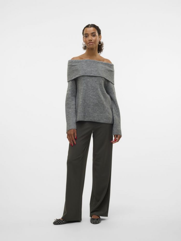 VMBERLIN ZAMIRA MW WIDE PANT N 178571 Peat