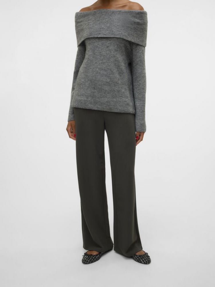 VMBERLIN ZAMIRA MW WIDE PANT N 178571 Peat