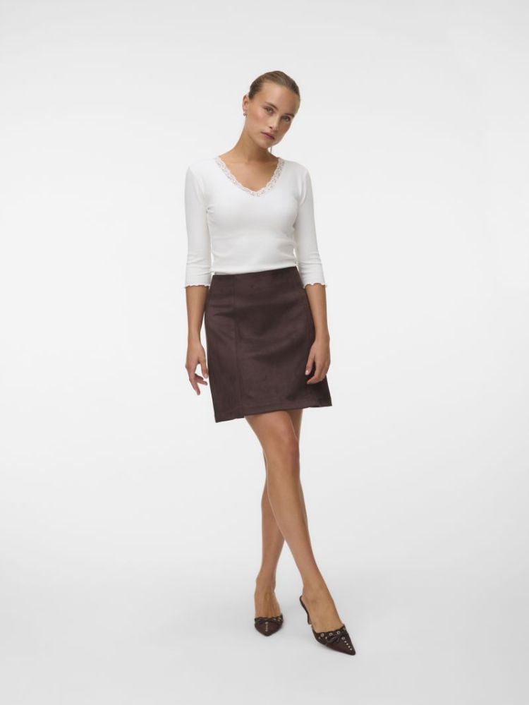 VMDONNAHAZEL HW ABOVE KNEE SKI 239015 Coffee B