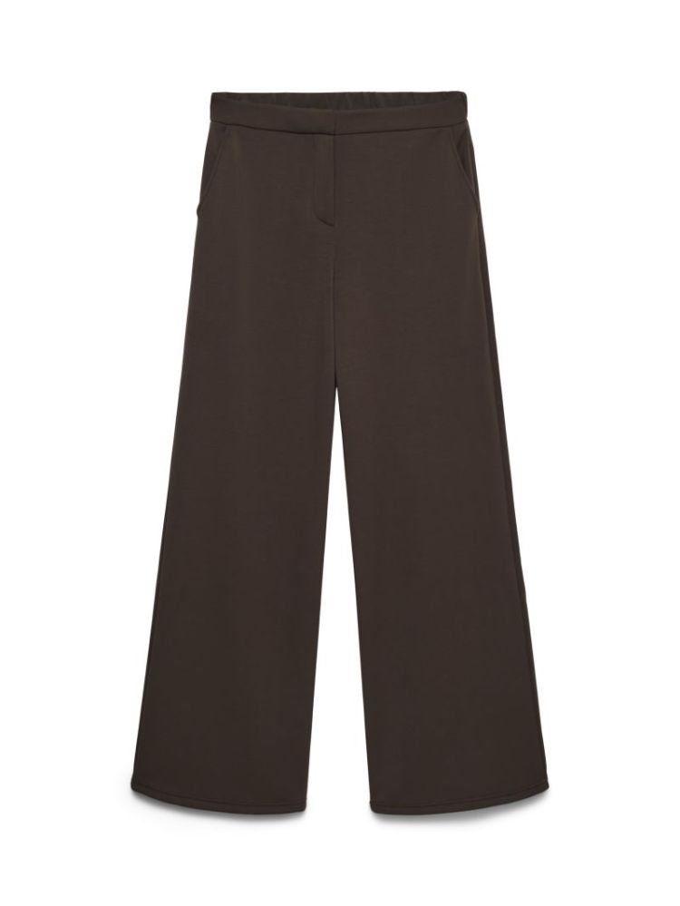 VMBELLIS MW WIDE PANT NOOS 297957 Chocolat