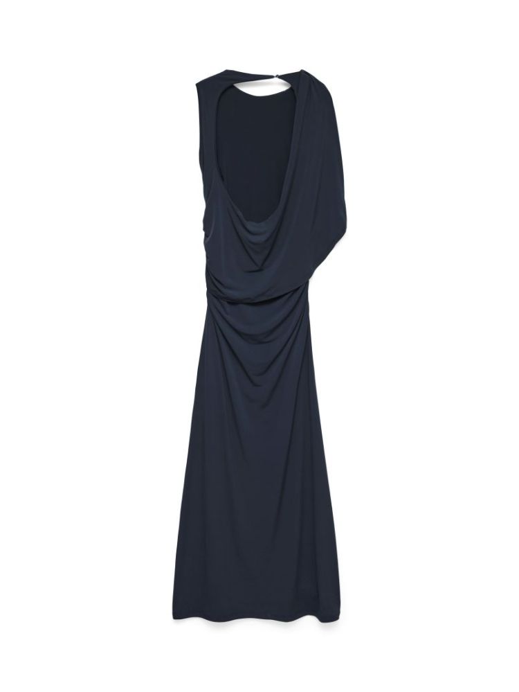 AWCAMPELL SL O-NECK ANKLE CAPE 213090 Night Sk