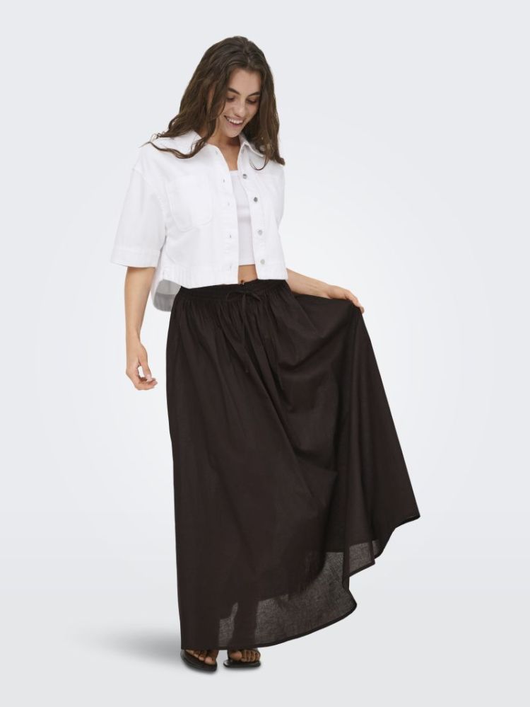 JDYDIEGO HW MAXI SKIRT WVN 244915 Chocolat