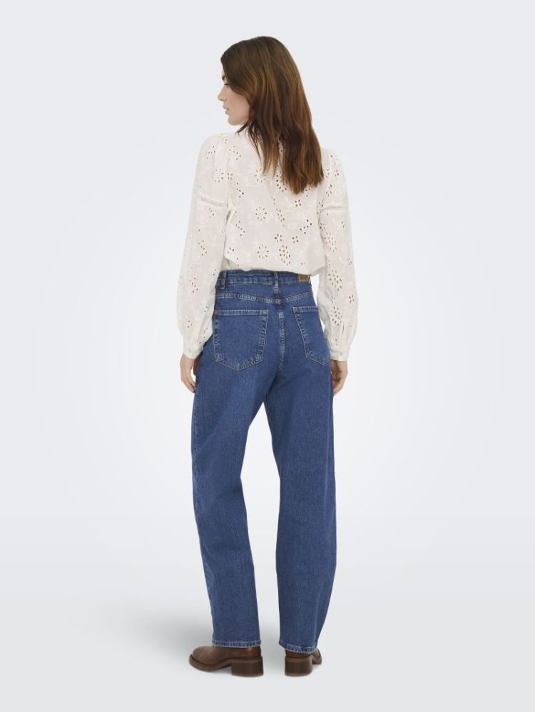 JDYBAILEY HW BARREL JEANS MB D 179695 Medium B
