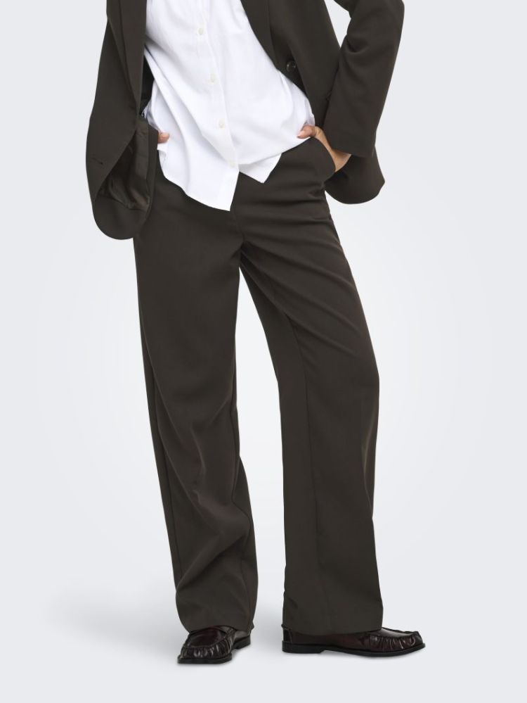 JDYVIV HW WIDE PANT PNT NOOS 244915 Chocolat