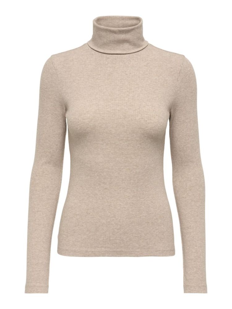 JDYRENO LS HIGHNECK TOP JRS DI 177935001 Oatme