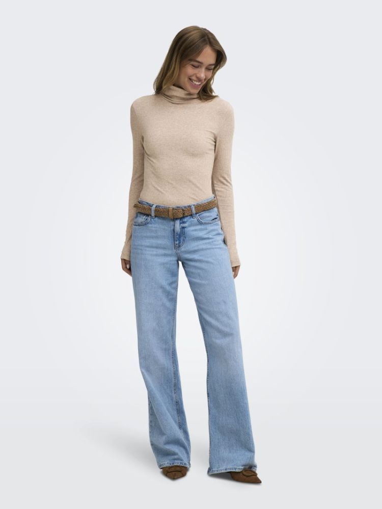 JDYRENO LS HIGHNECK TOP JRS DI 177935001 Oatme