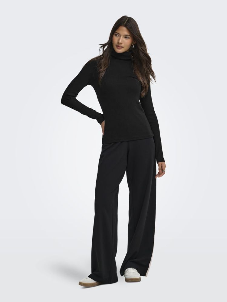 JDYRENO LS HIGHNECK TOP JRS DI 177911 Black