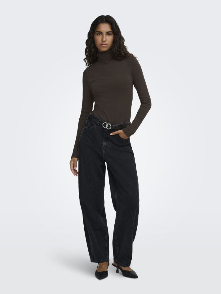 JDYRENO LS HIGHNECK TOP JRS DI 246935 Mulch