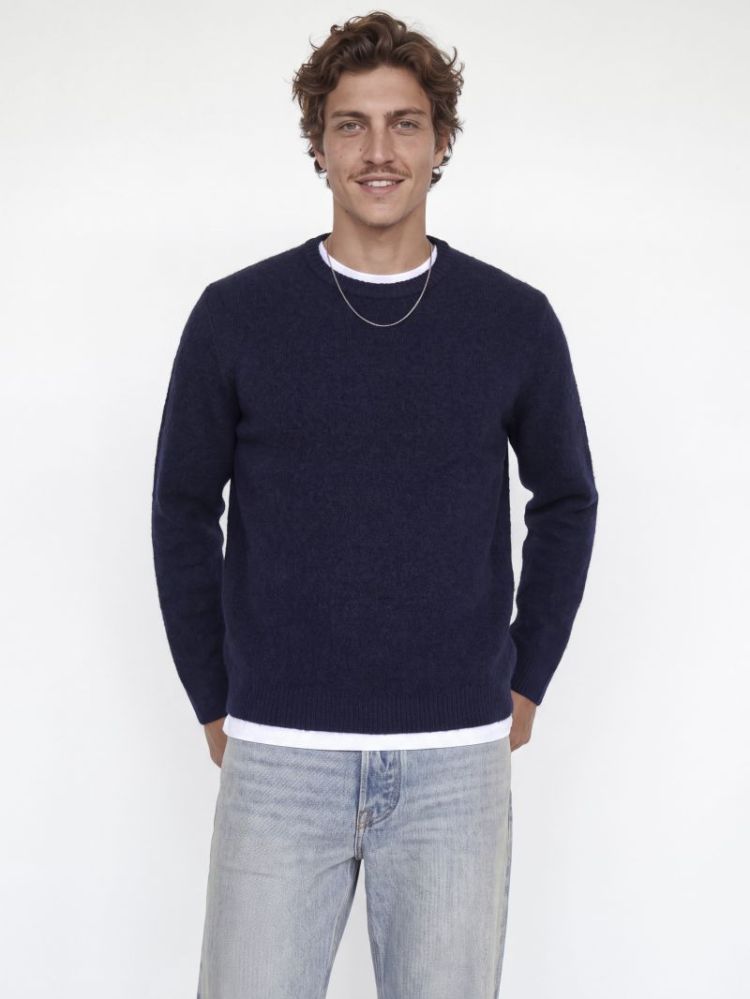 JPRBLASIMON SOUFFLE KNIT CREW  175879002 Night