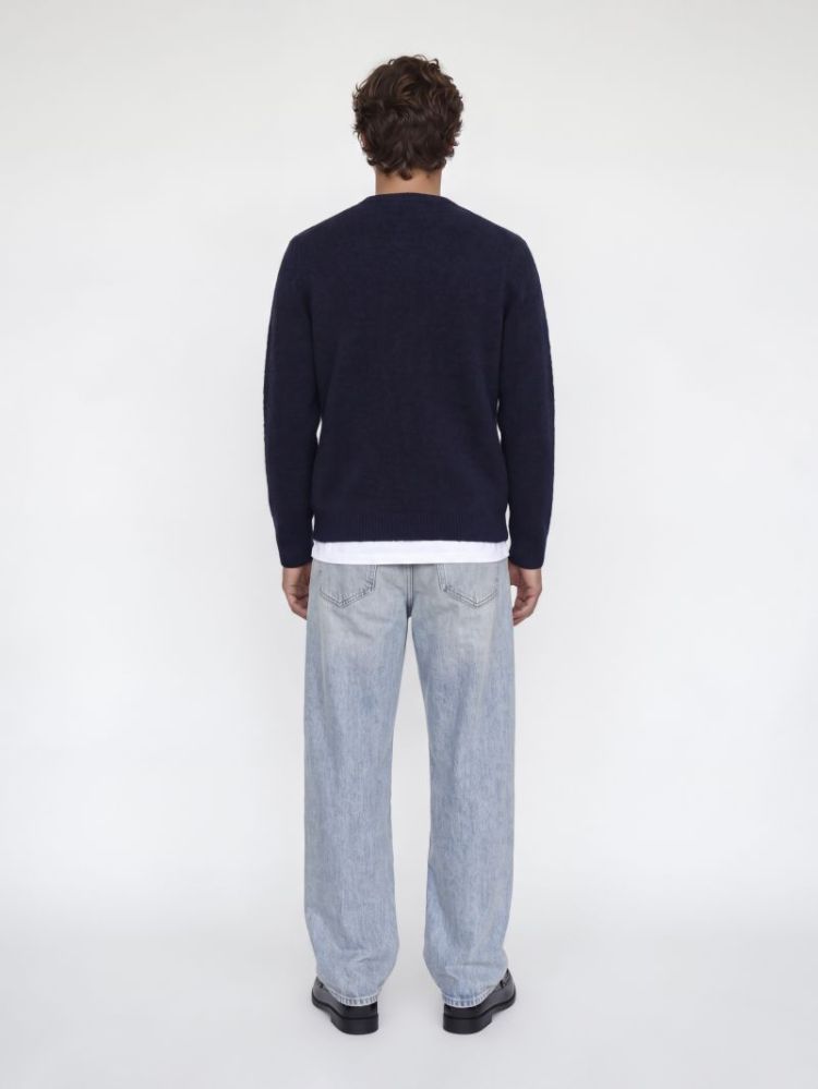 JPRBLASIMON SOUFFLE KNIT CREW  175879002 Night